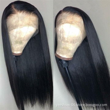 30 32 Long Length Raw Lace Front Wig For Black Women Free Lace Wig Samples Raw Brazilian Cuticle Aligned Hair Lace Closure Wig